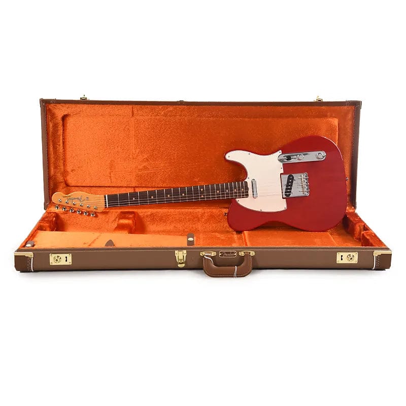 Fender American Vintage II 1963 Telecaster Crimson Red Transparent Electric Guitars / Solid Body
