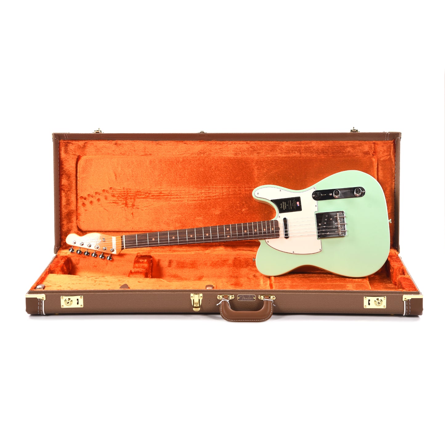 Fender American Vintage II 1963 Telecaster Surf Green Electric Guitars / Solid Body