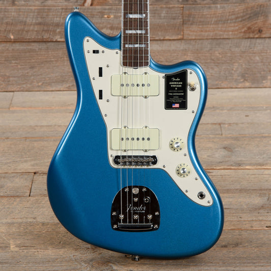 Fender American Vintage II 1966 Jazzmaster Lake Placid Blue Electric Guitars / Solid Body