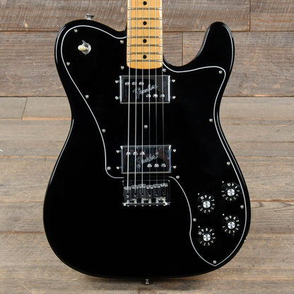 Fender American Vintage II 1975 Telecaster Deluxe Black Electric Guitars / Solid Body