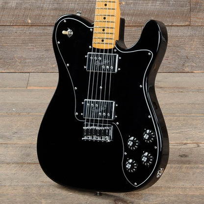 Fender American Vintage II 1975 Telecaster Deluxe Black Electric Guitars / Solid Body