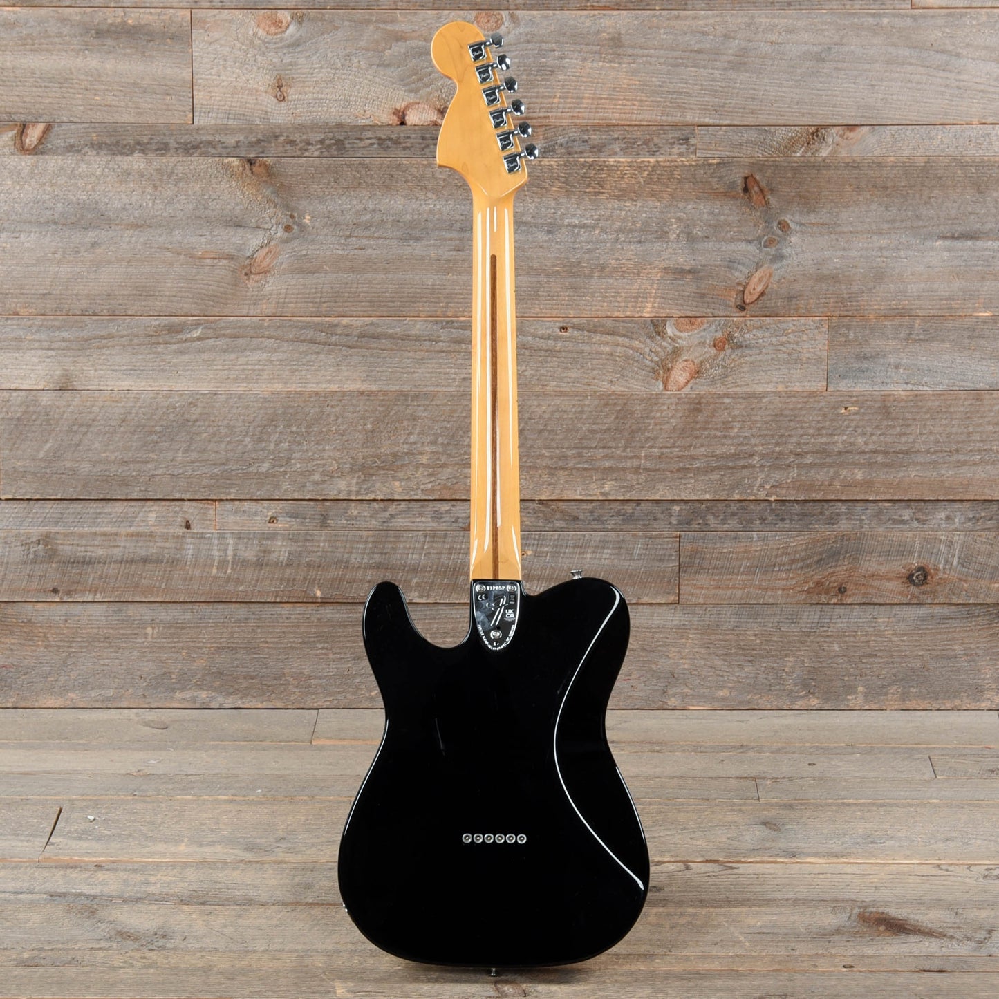 Fender American Vintage II 1975 Telecaster Deluxe Black Electric Guitars / Solid Body