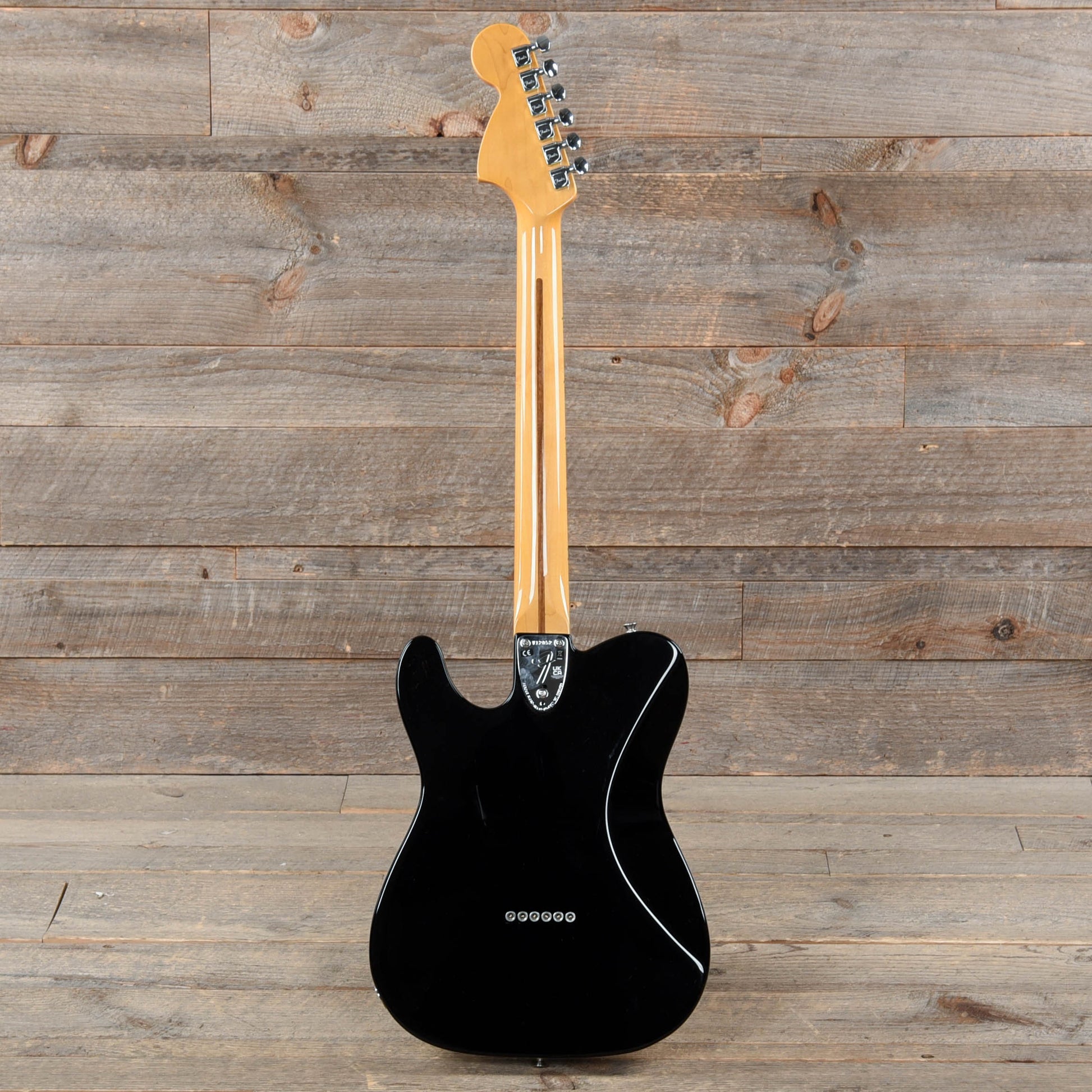 Fender American Vintage II 1975 Telecaster Deluxe Black Electric Guitars / Solid Body