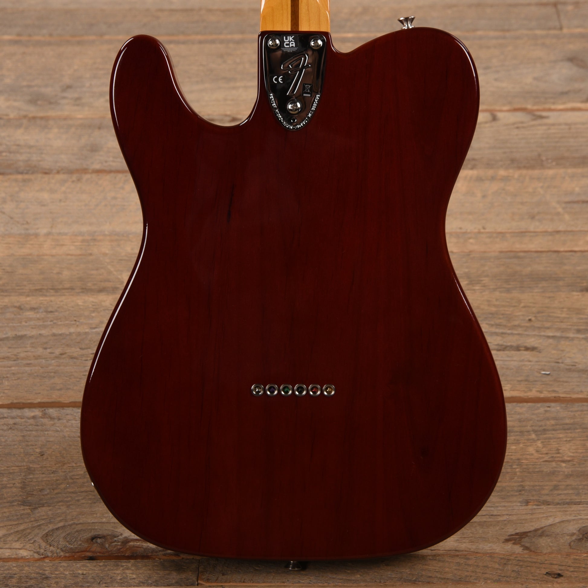 Fender American Vintage II 1977 Telecaster Custom Wine Electric Guitars / Solid Body