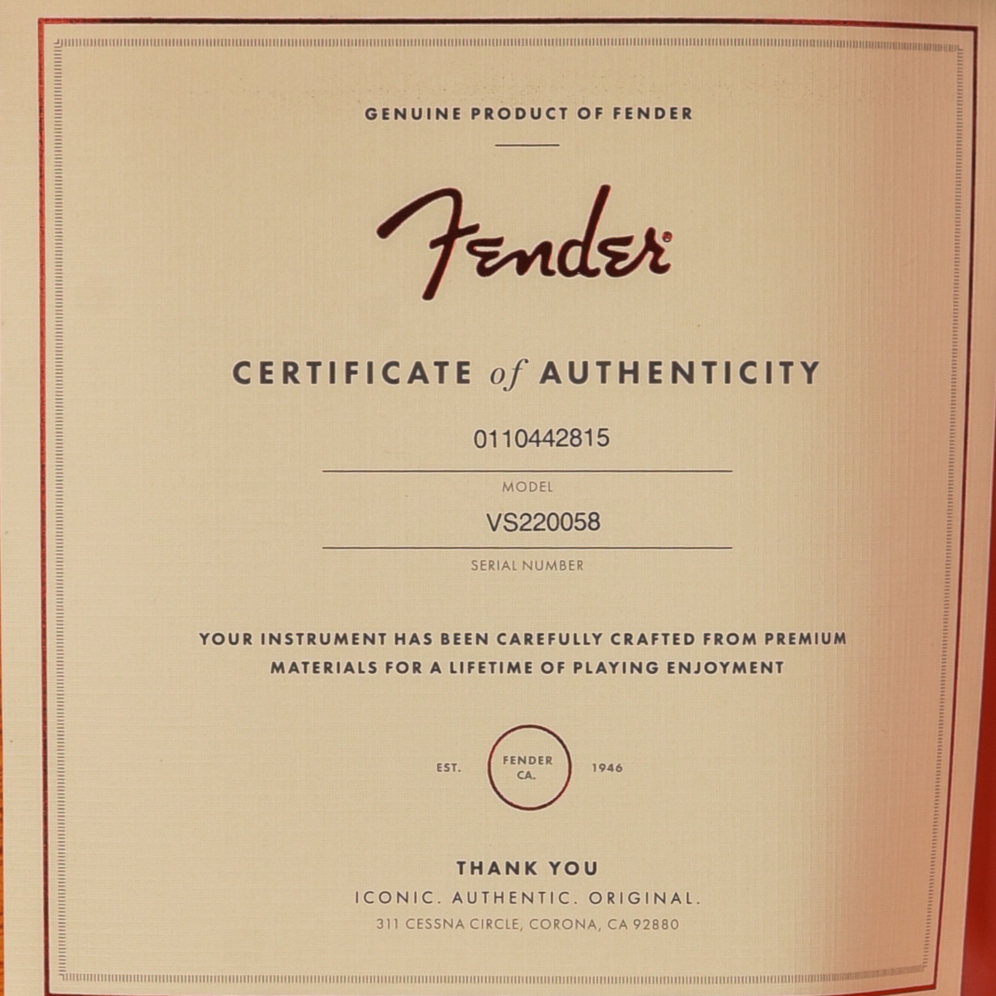 Fender American Vintage II 1977 Telecaster Custom Wine Electric Guitars / Solid Body