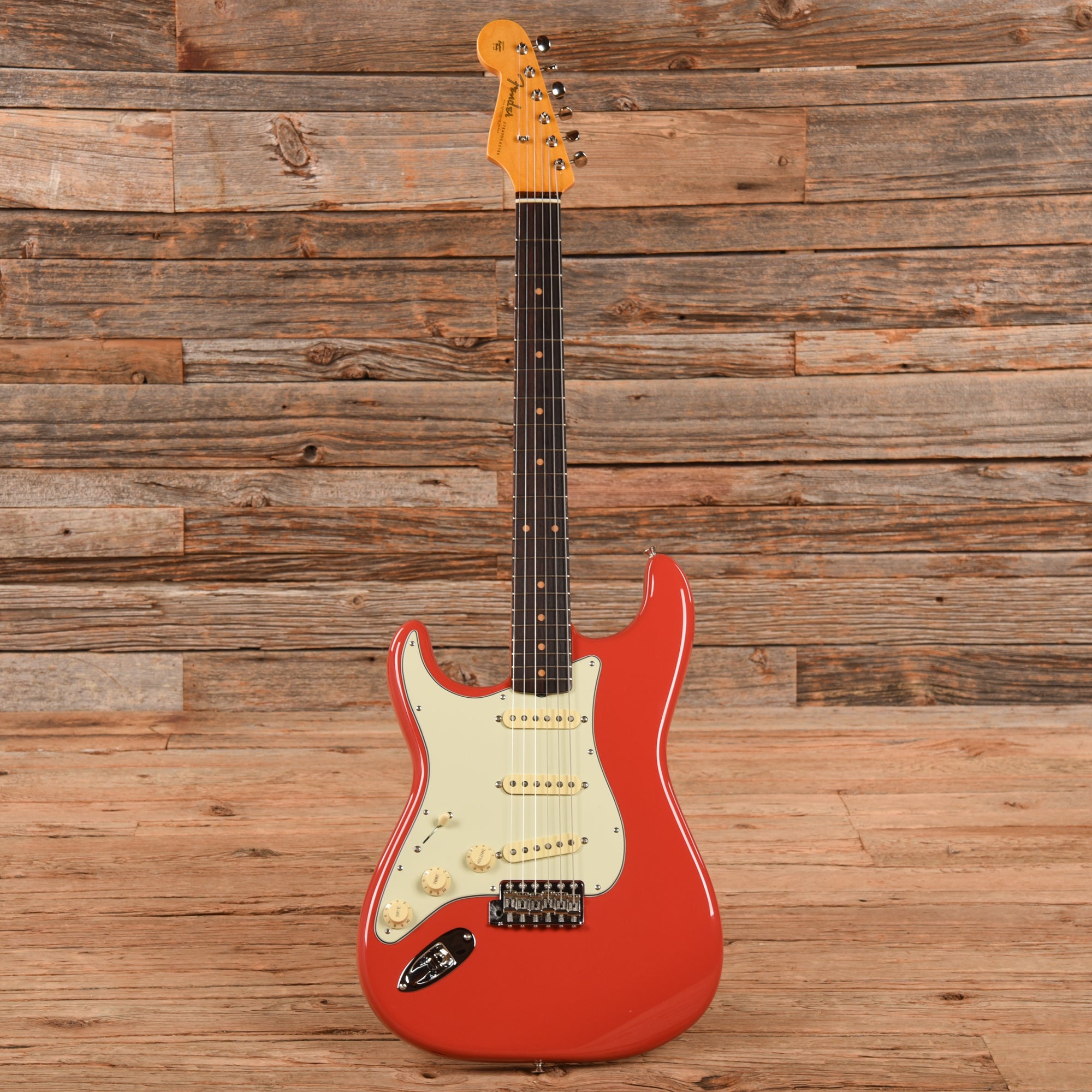 Fender American Vintage II 61 Stratocaster Fiesta Red 2022 LEFTY Electric Guitars / Solid Body