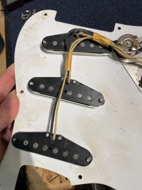 Fender American Vintage Reissue 57 Stratocaster Black 1986