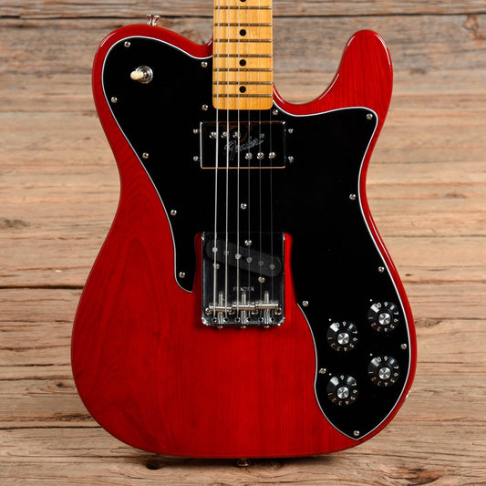 Fender American Vintage "Thin Skin" '72 Telecaster Custom Crimson Red Transparent 2018 Electric Guitars / Solid Body