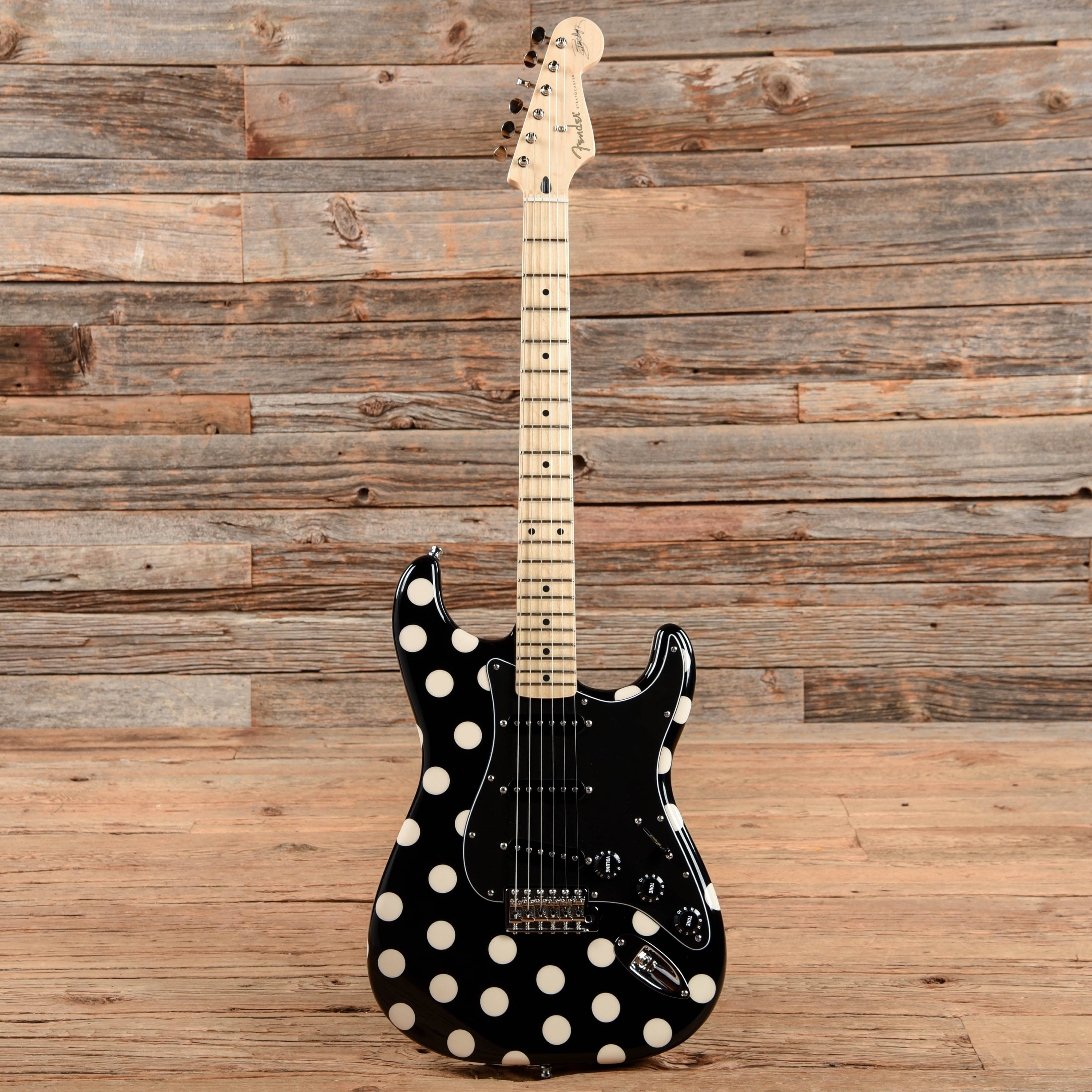 Fender Artist Buddy Guy Standard Stratocaster Polka Dot Electric Guitars / Solid Body