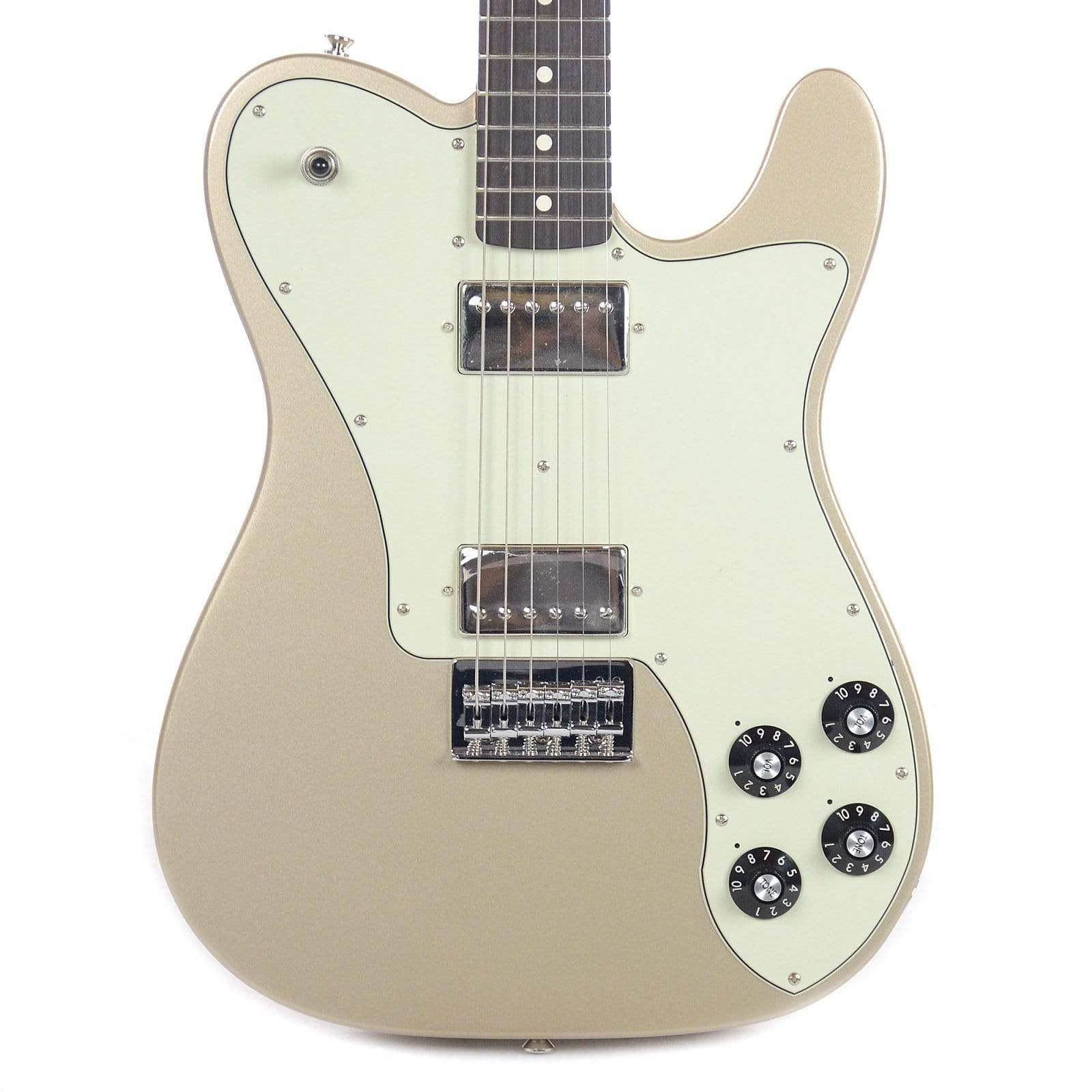 Fender Artist Chris Shiflett Telecaster Deluxe Shoreline Gold Electric Guitars / Solid Body