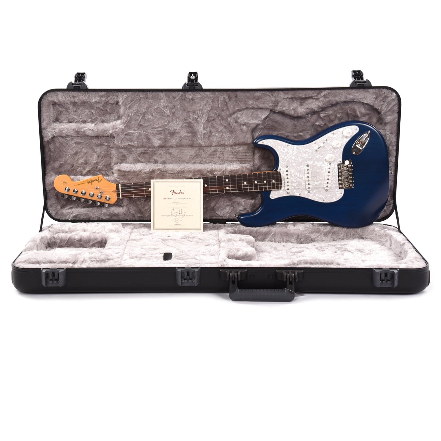 Fender Artist Cory Wong Stratocaster Sapphire Blue Transparent Electric Guitars / Solid Body