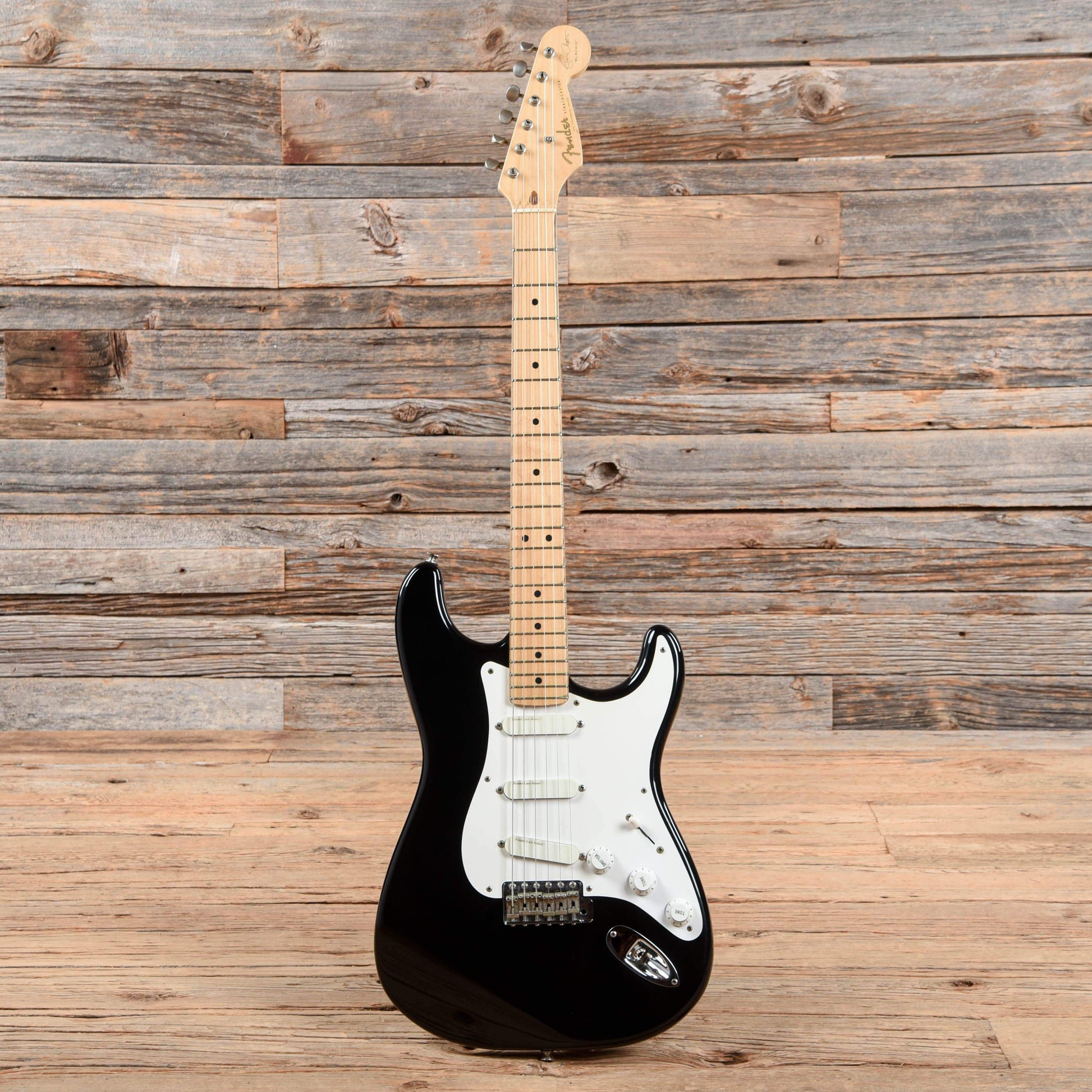 Fender Artist Eric Clapton Stratocaster Black 1992 Electric Guitars / Solid Body