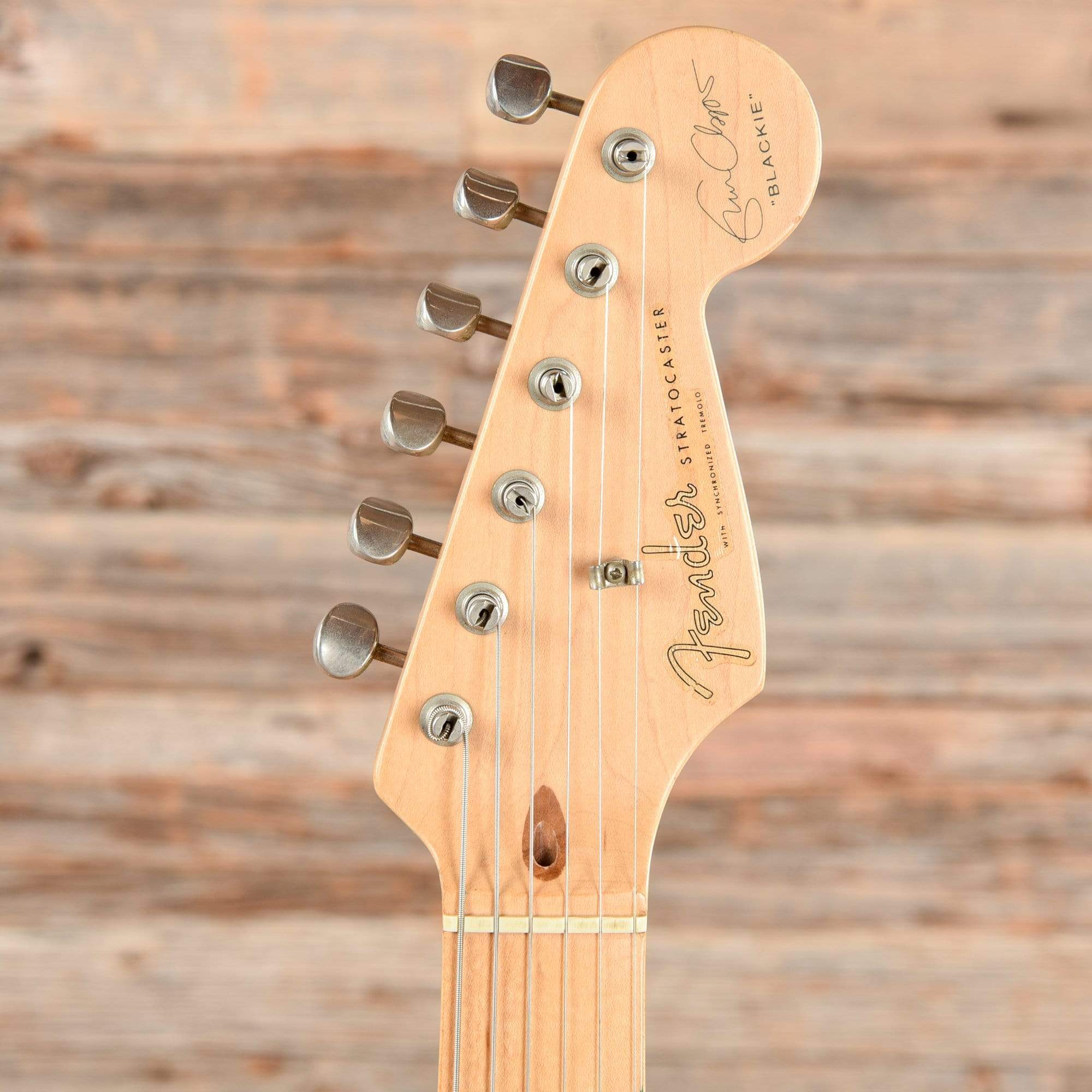 Fender Artist Eric Clapton Stratocaster Black 1996 Electric Guitars / Solid Body