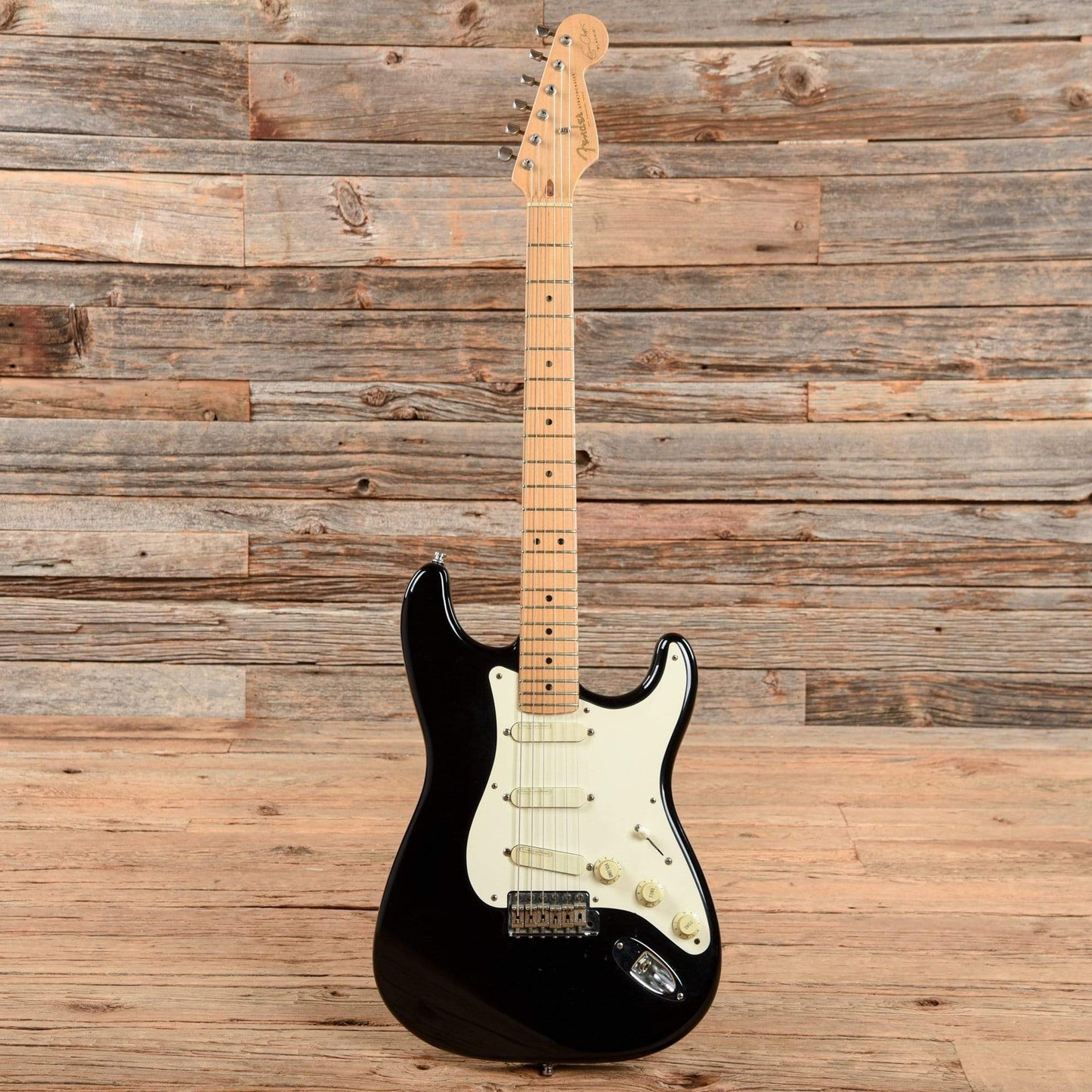 Fender Artist Eric Clapton Stratocaster Black 1996 Electric Guitars / Solid Body