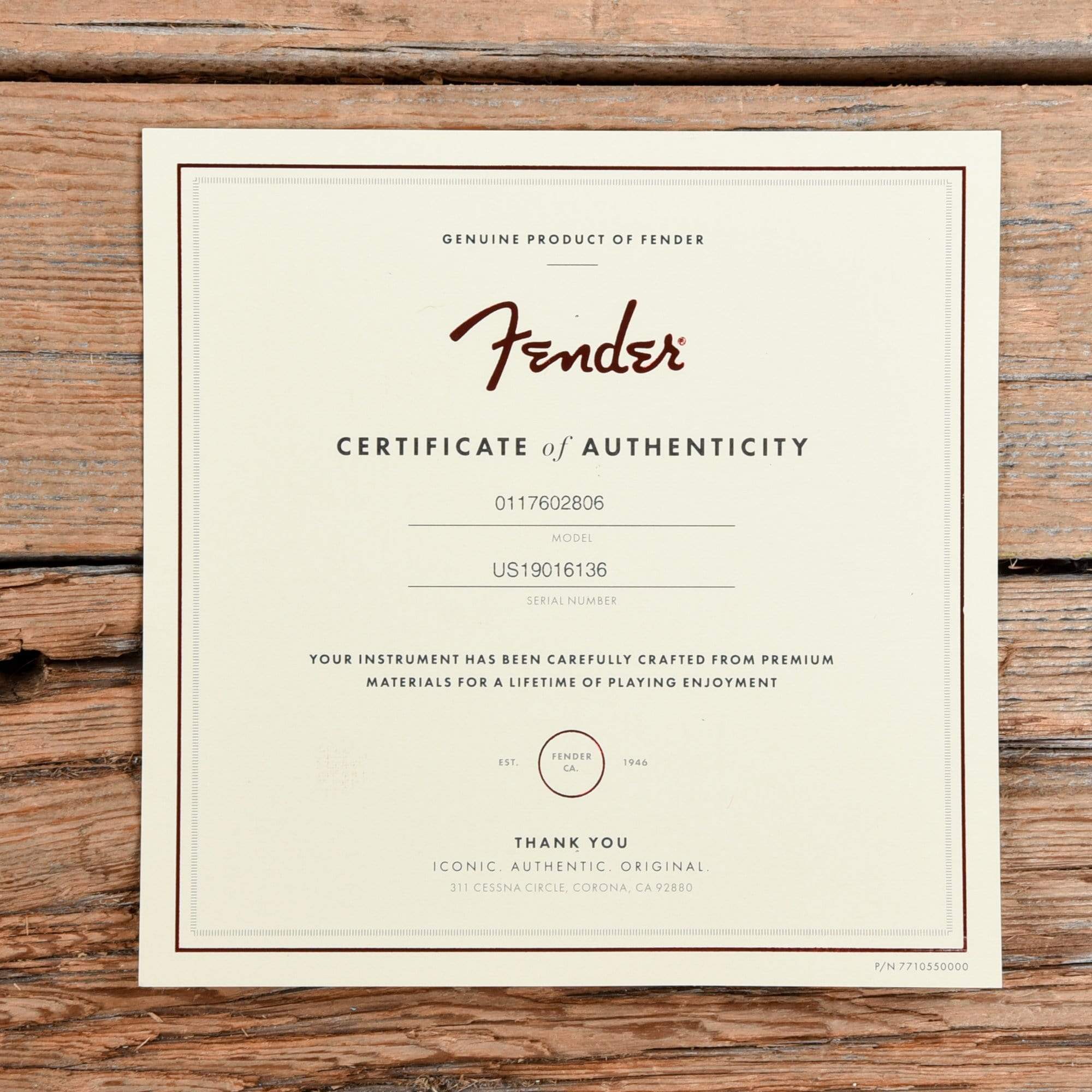 Fender Artist Eric Clapton Stratocaster Black 2019 Electric Guitars / Solid Body