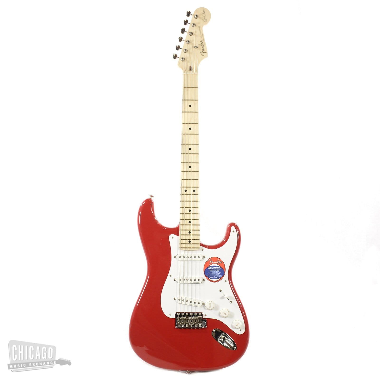 Fender Artist Eric Clapton Stratocaster Torino Red Electric Guitars / Solid Body