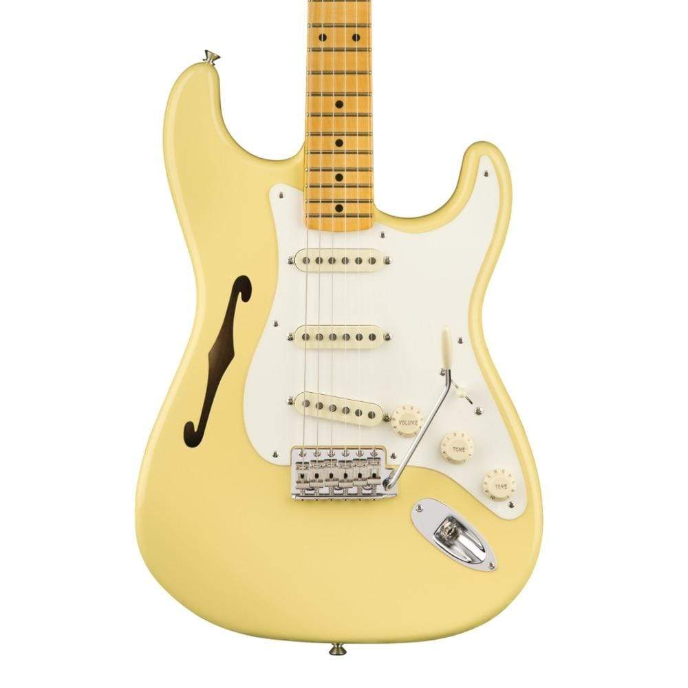 Fender Artist Eric Johnson Thinline Stratocaster Vintage White Electric Guitars / Solid Body