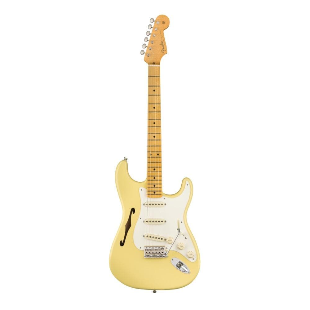 Fender Artist Eric Johnson Thinline Stratocaster Vintage White Electric Guitars / Solid Body