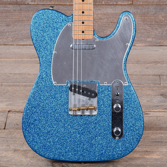 Fender Artist J Mascis Telecaster Bottle Rocket Blue Flake Electric Guitars / Solid Body