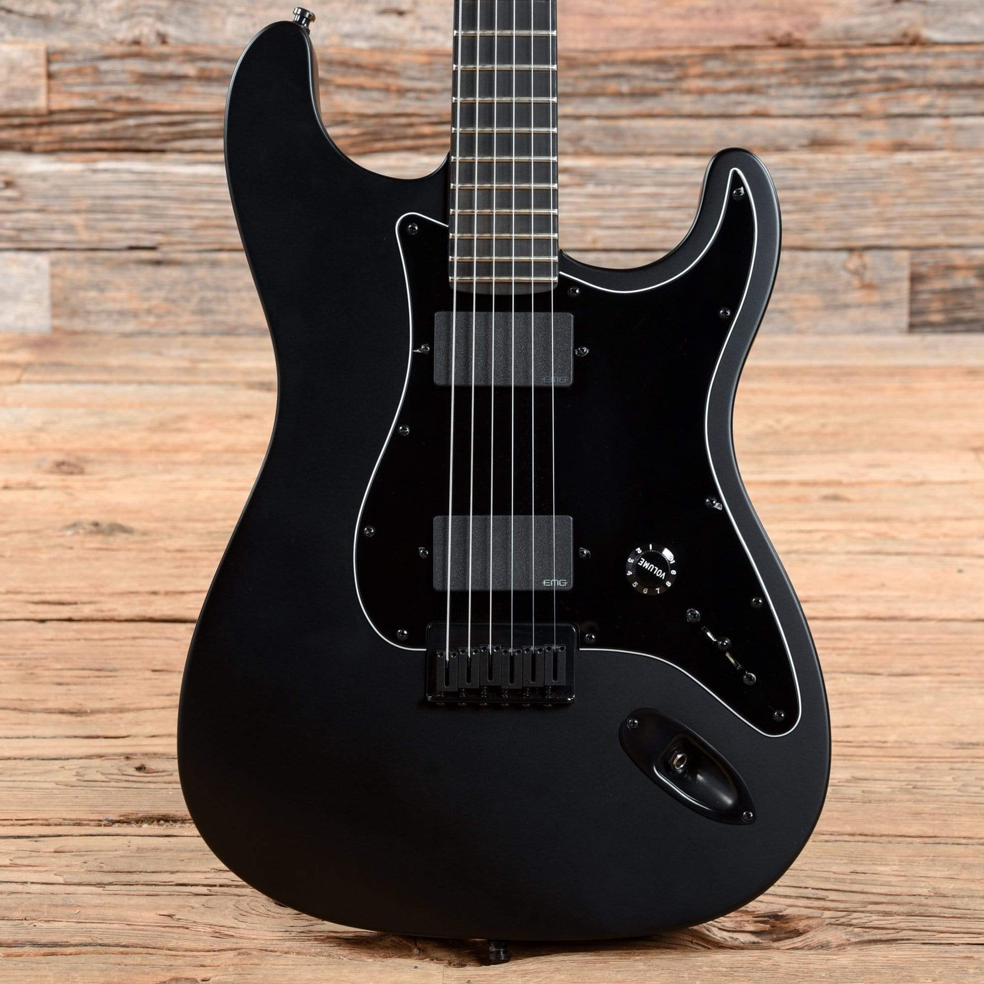 Fender Artist Jim Root Stratocaster Flat Black 2018 Electric Guitars / Solid Body