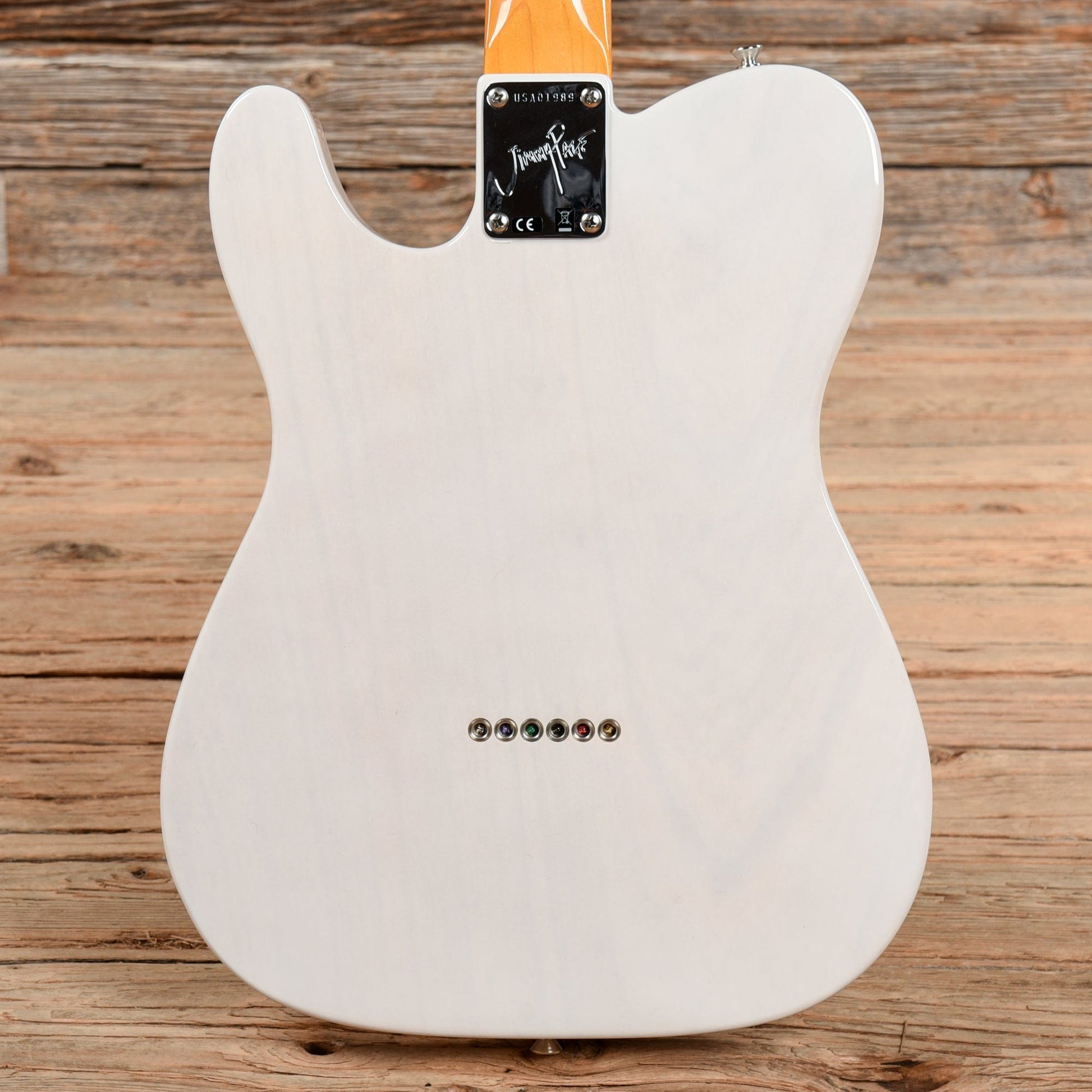 Fender Artist Jimmy Page Mirror Telecaster White Blonde 2019 Electric Guitars / Solid Body