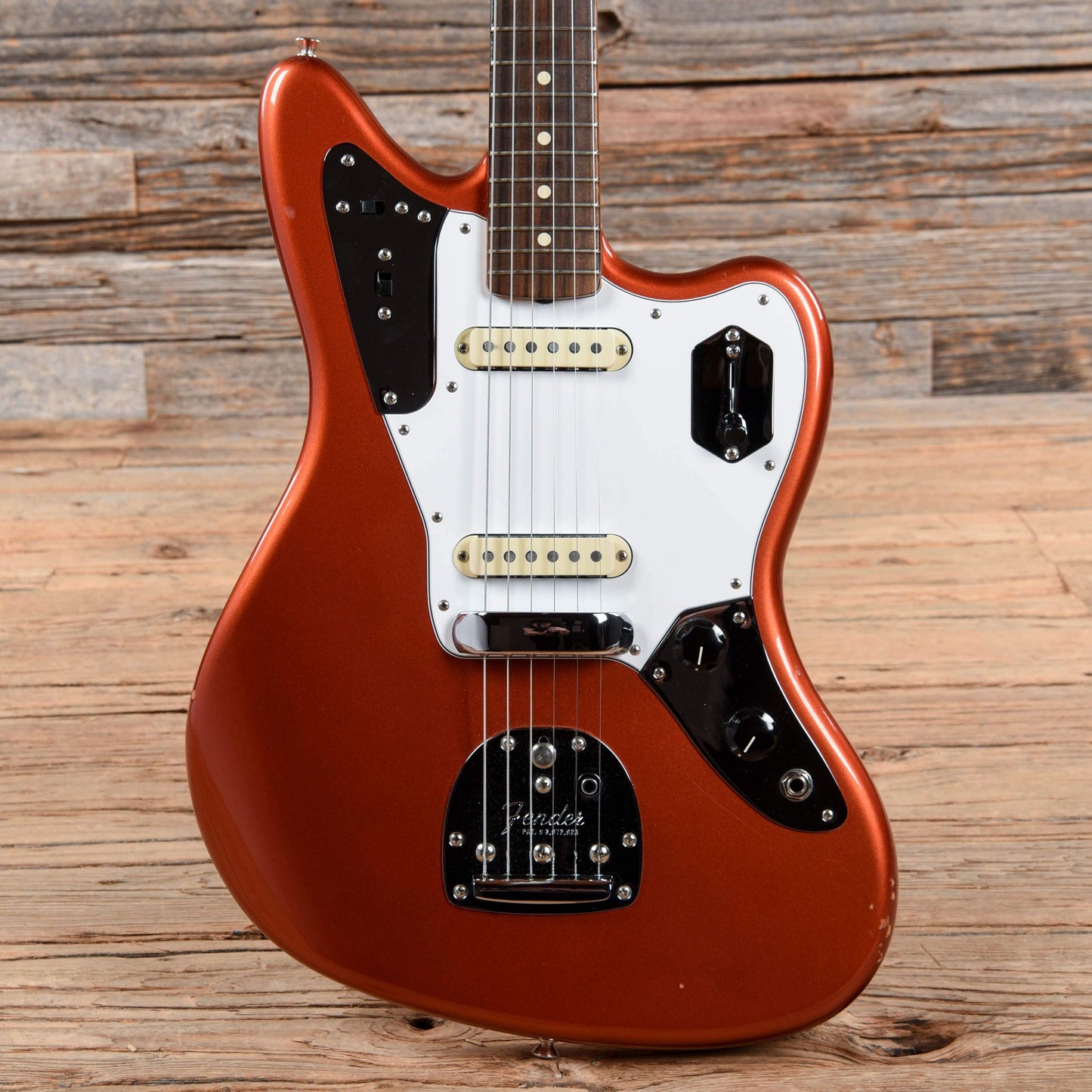 Fender Artist Johnny Marr Jaguar Metallic KO Electric Guitars / Solid Body