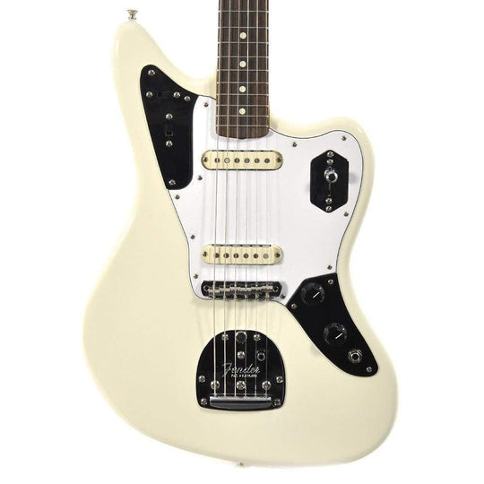 Fender Artist Johnny Marr Jaguar Olympic White Electric Guitars / Solid Body
