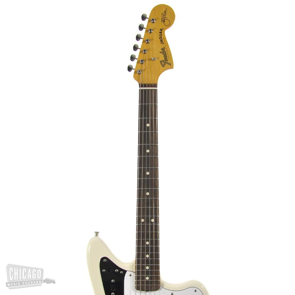 Fender Artist Johnny Marr Jaguar Olympic White Electric Guitars / Solid Body