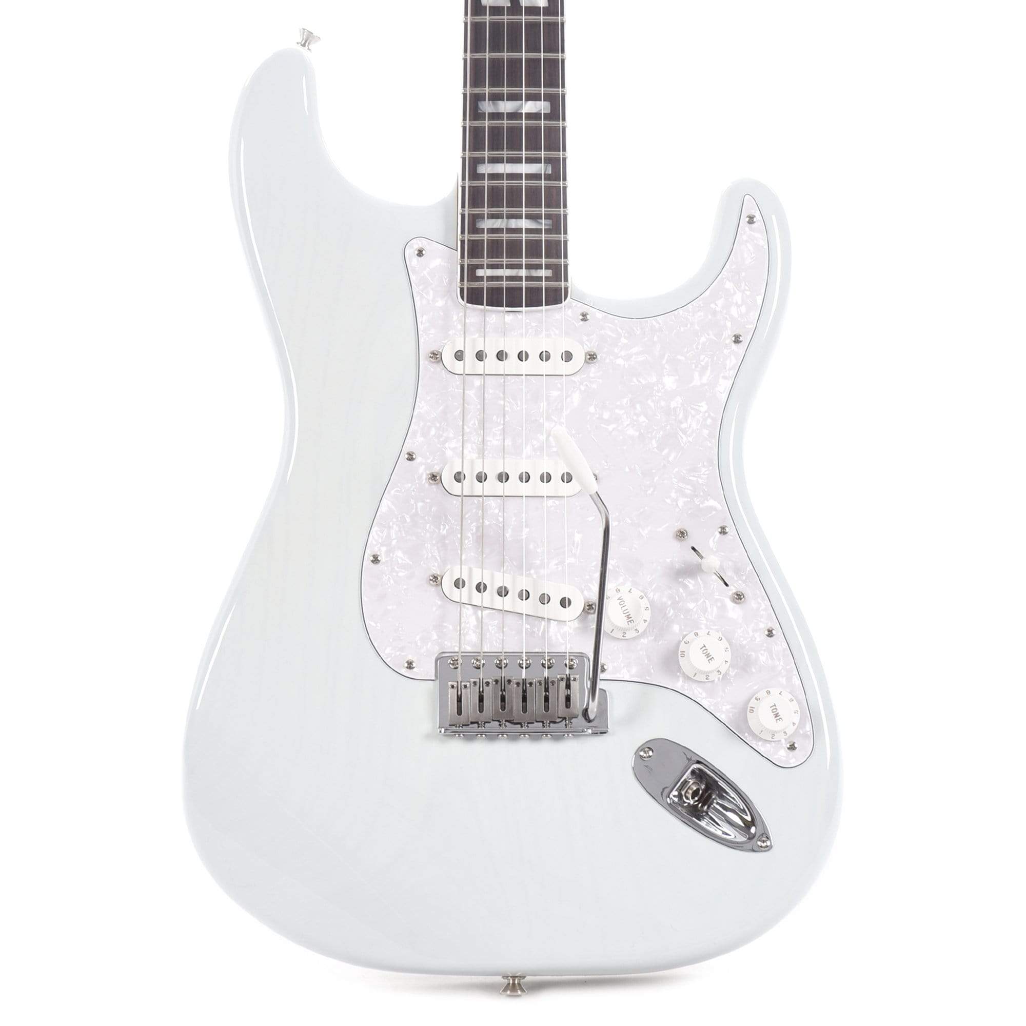 Fender Artist Kenny Wayne Sheperd Stratocaster Transparent Faded Sonic Blue Electric Guitars / Solid Body