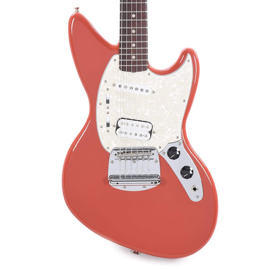 Fender Artist Kurt Cobain Jag-Stang Fiesta Red Electric Guitars / Solid Body