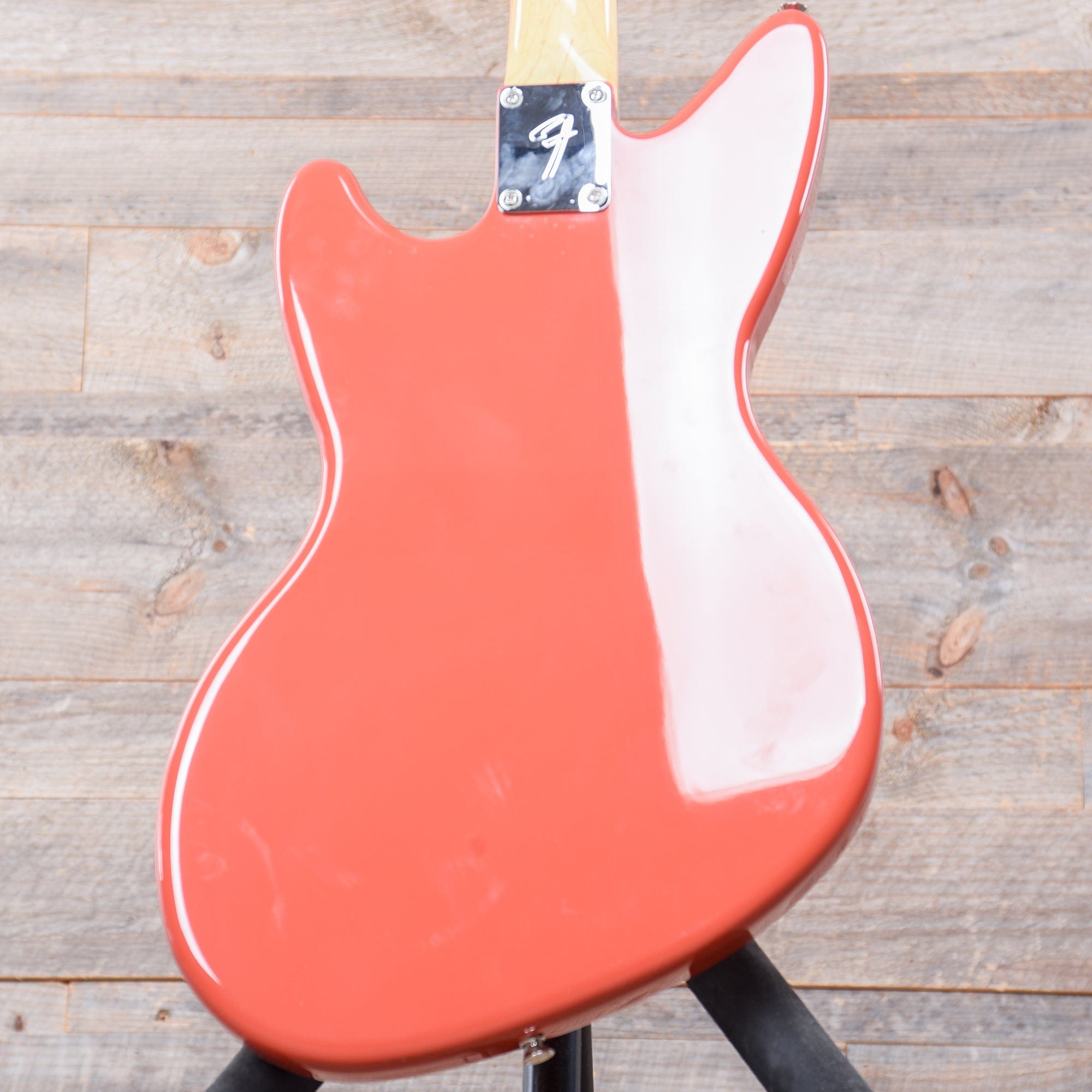 Fender Artist Kurt Cobain Jag-Stang Fiesta Red Electric Guitars / Solid Body