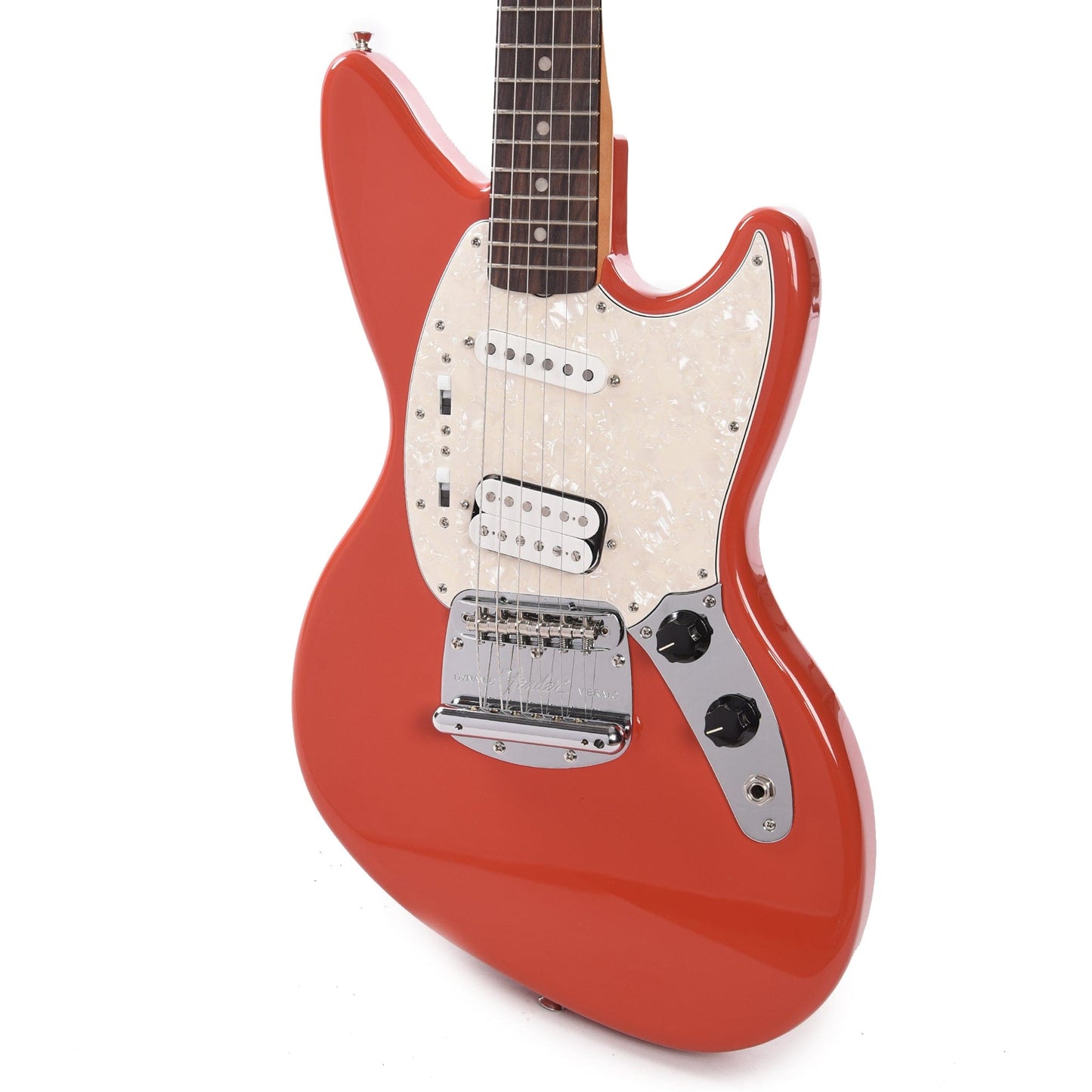 Fender Artist Kurt Cobain Jag-Stang Fiesta Red Electric Guitars / Solid Body