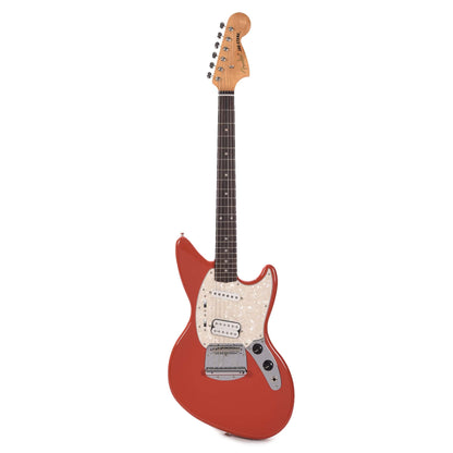 Fender Artist Kurt Cobain Jag-Stang Fiesta Red Electric Guitars / Solid Body