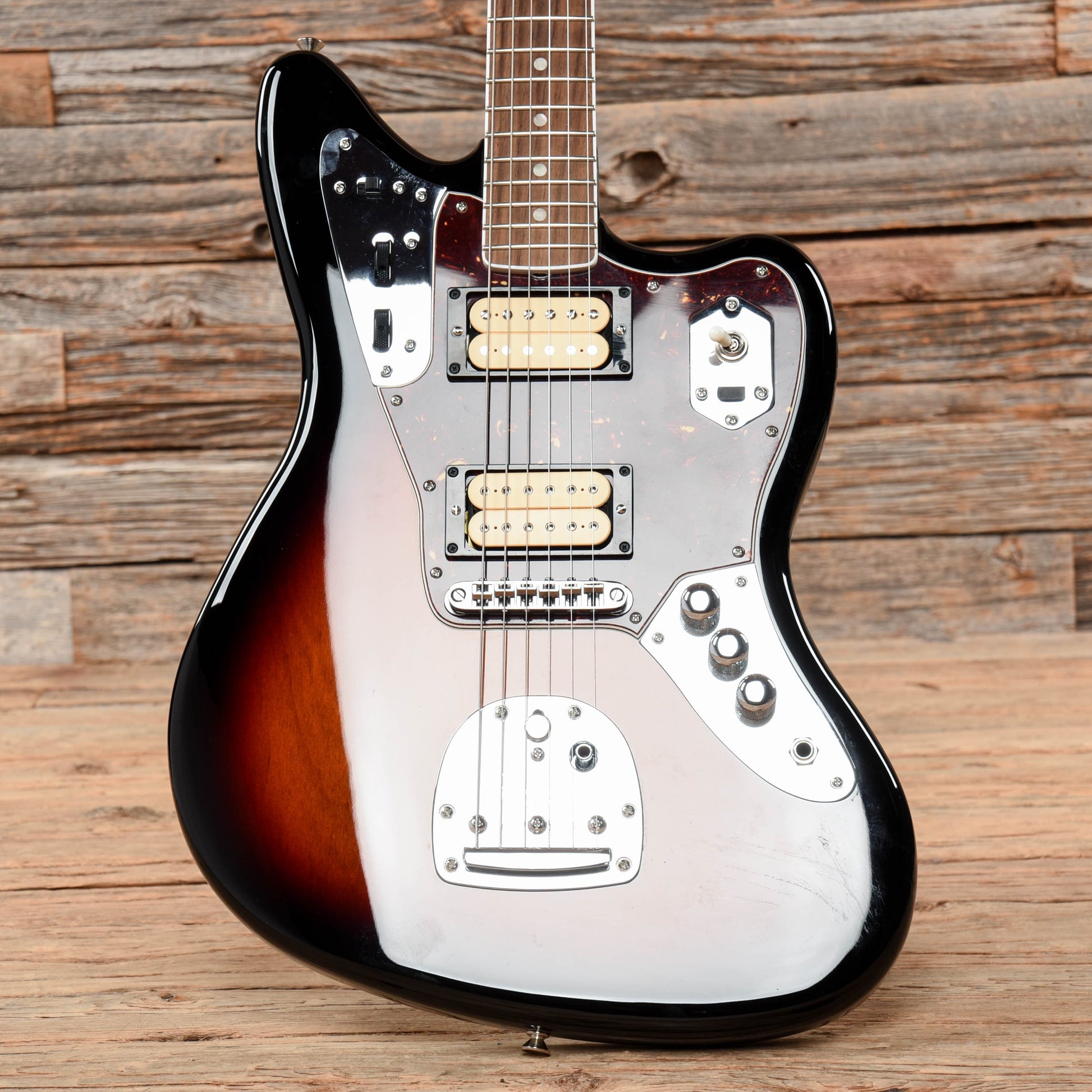 Fender Artist Kurt Cobain Jaguar Sunburst Electric Guitars / Solid Body