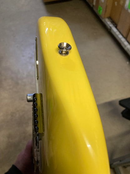 Fender Artist Limited Edition Tom DeLonge Stratocaster Graffiti Yellow Electric Guitars / Solid Body