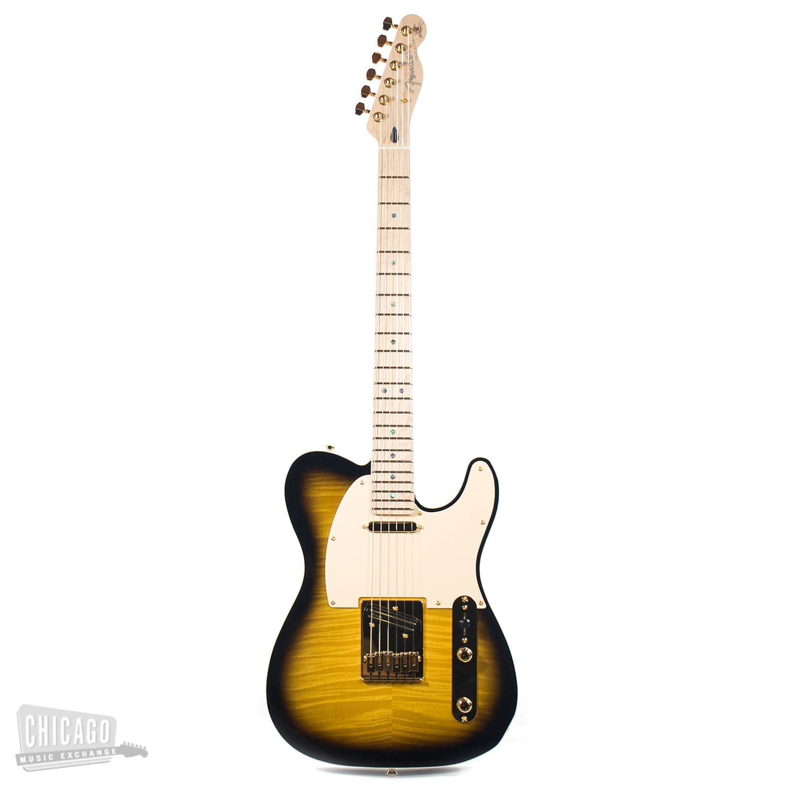 Fender Artist Richie Kotzen Telecaster Brown Sunburst Electric Guitars / Solid Body