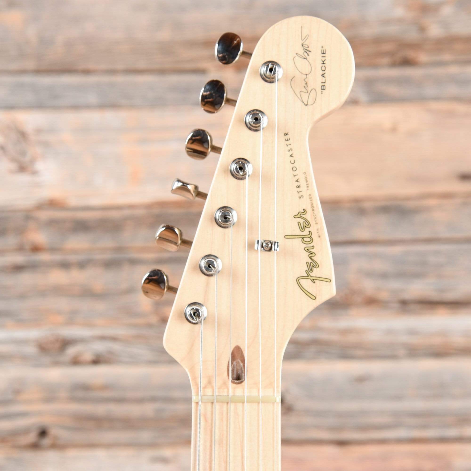 Fender Artist Series Eric Clapton Stratocaster Black 2006 Electric Guitars / Solid Body