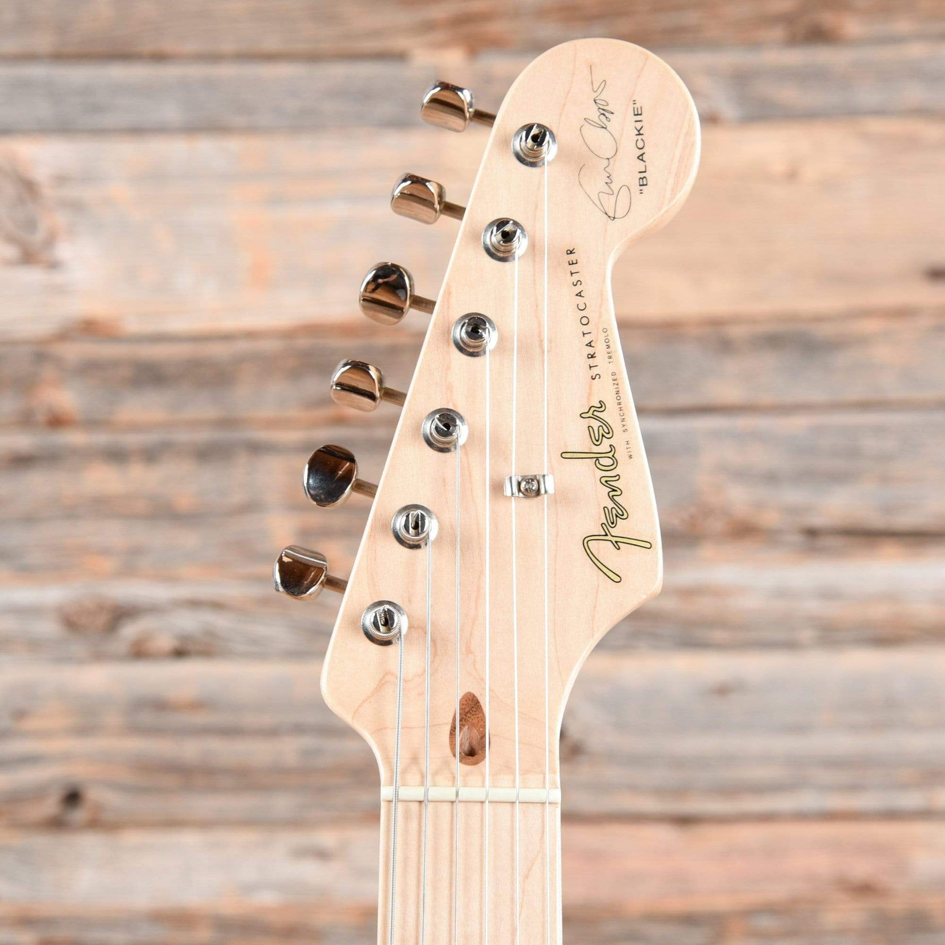 Fender Artist Series Eric Clapton Stratocaster Black 2007 Electric Guitars / Solid Body