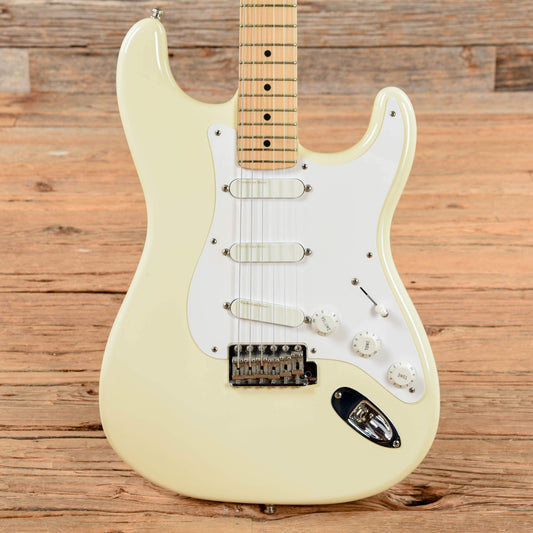 Fender Artist Series Eric Clapton Stratocaster Olympic White 2001 Electric Guitars / Solid Body