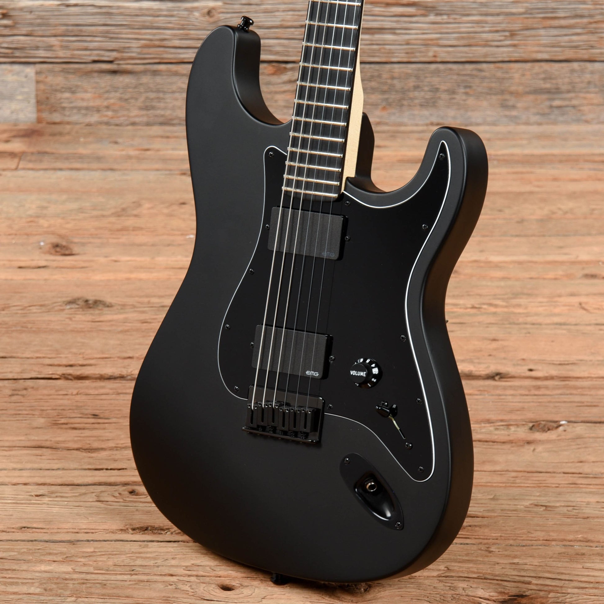 Fender Artist Series Jim Root Signature Stratocaster Satin Black 2020 Electric Guitars / Solid Body