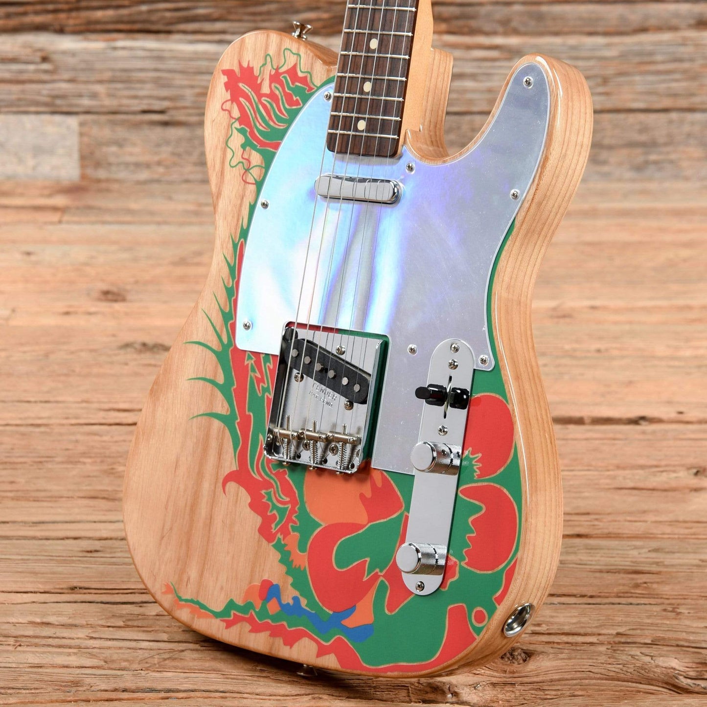 Fender Artist Series Jimmy Page Dragon Telecaster Natural 2019 Electric Guitars / Solid Body