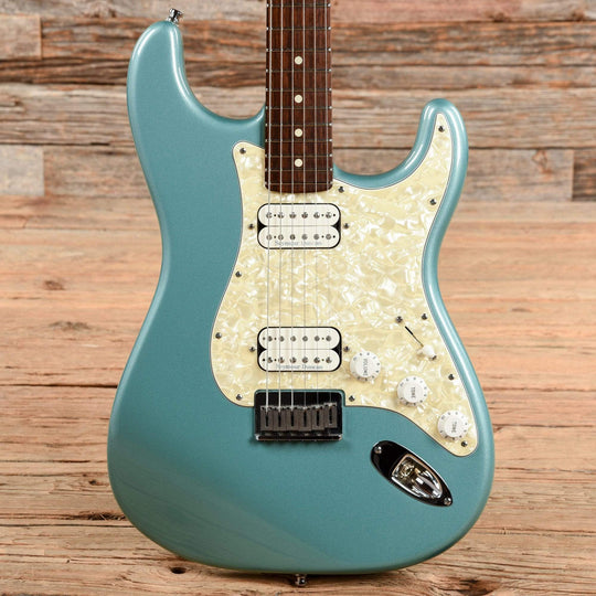 Fender Big Apple Stratocaster Hardtail Teal Green Metallic 2000 Electric Guitars / Solid Body