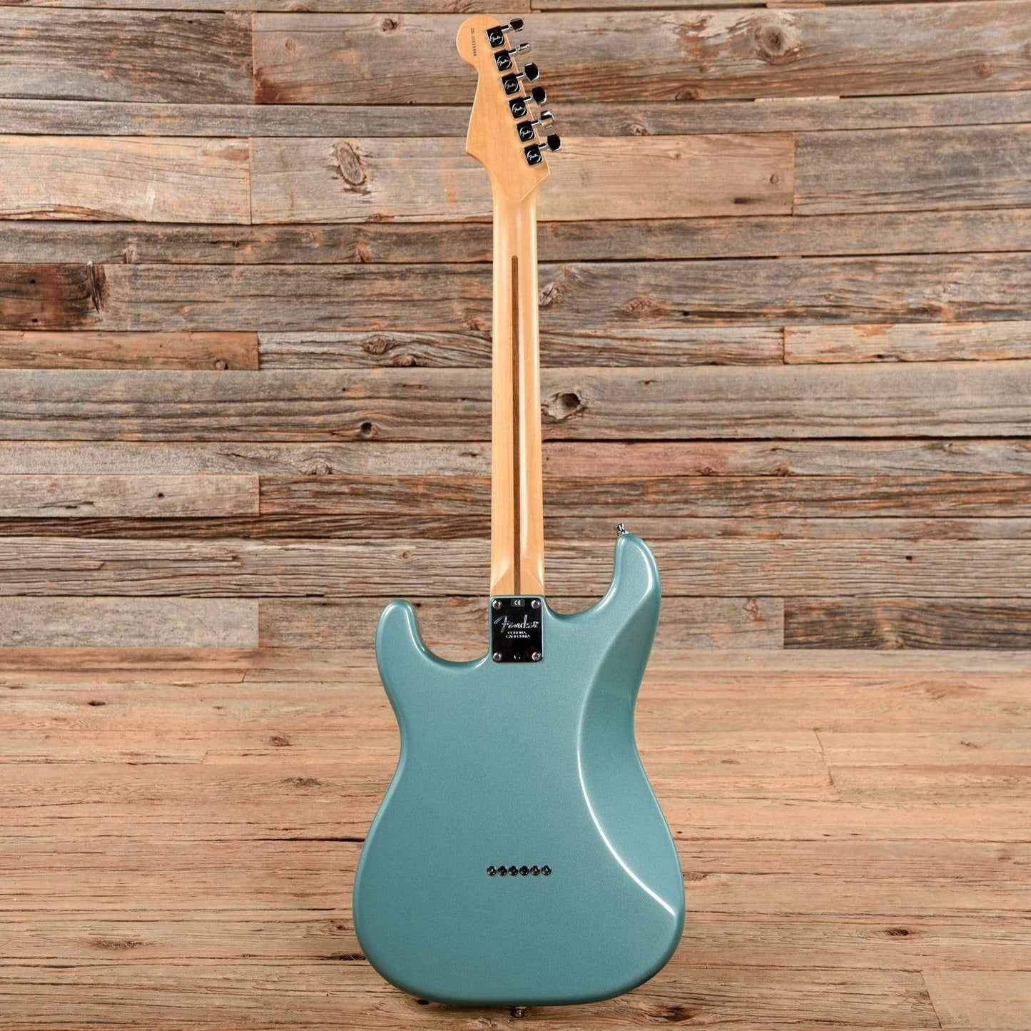 Fender Big Apple Stratocaster Hardtail Teal Green Metallic 2000 Electric Guitars / Solid Body