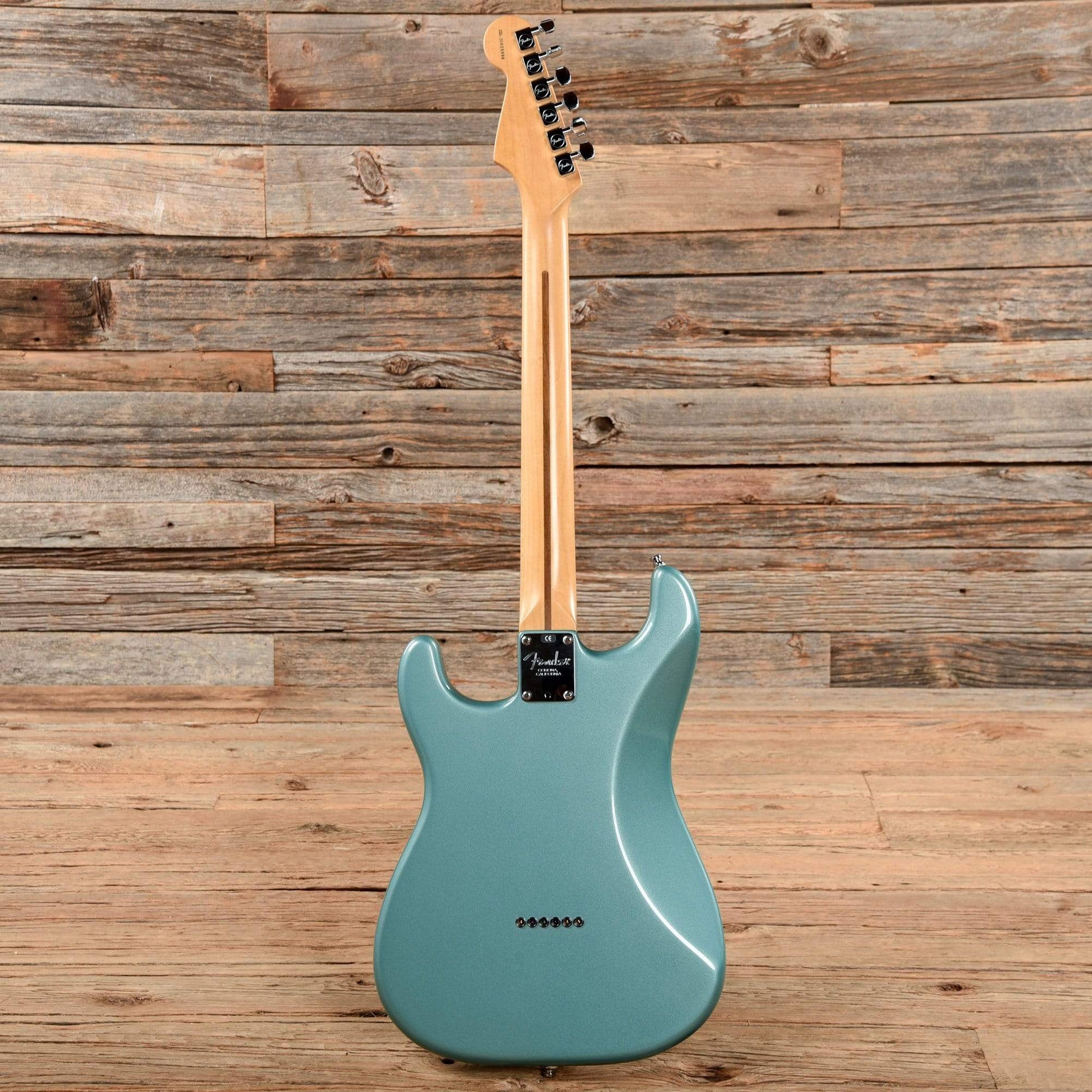 Fender Big Apple Stratocaster Hardtail Teal Green Metallic 2000 Electric Guitars / Solid Body