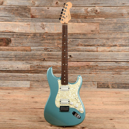 Fender Big Apple Stratocaster Hardtail Teal Green Metallic 2000 Electric Guitars / Solid Body