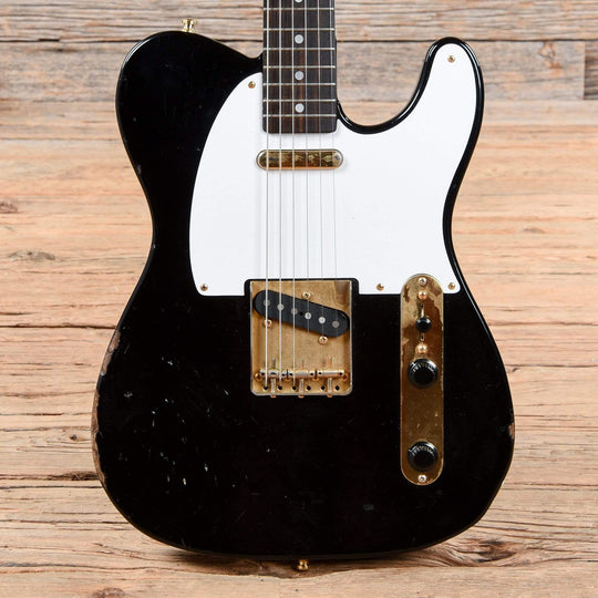 Fender Black & Gold Telecaster Black & Gold 1989 Electric Guitars / Solid Body