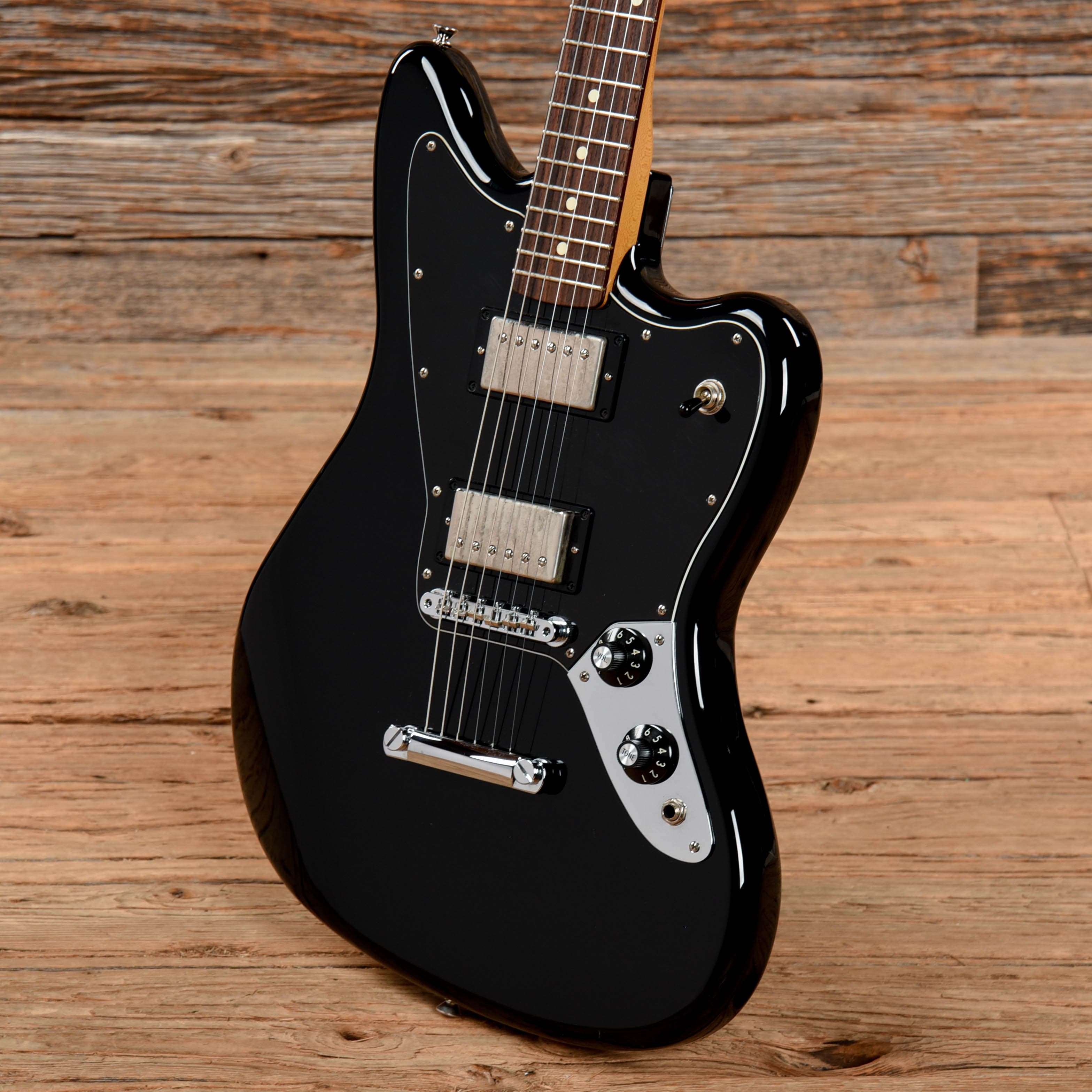 Fender Blacktop Jaguar HH Black 2010 Electric Guitars / Solid Body
