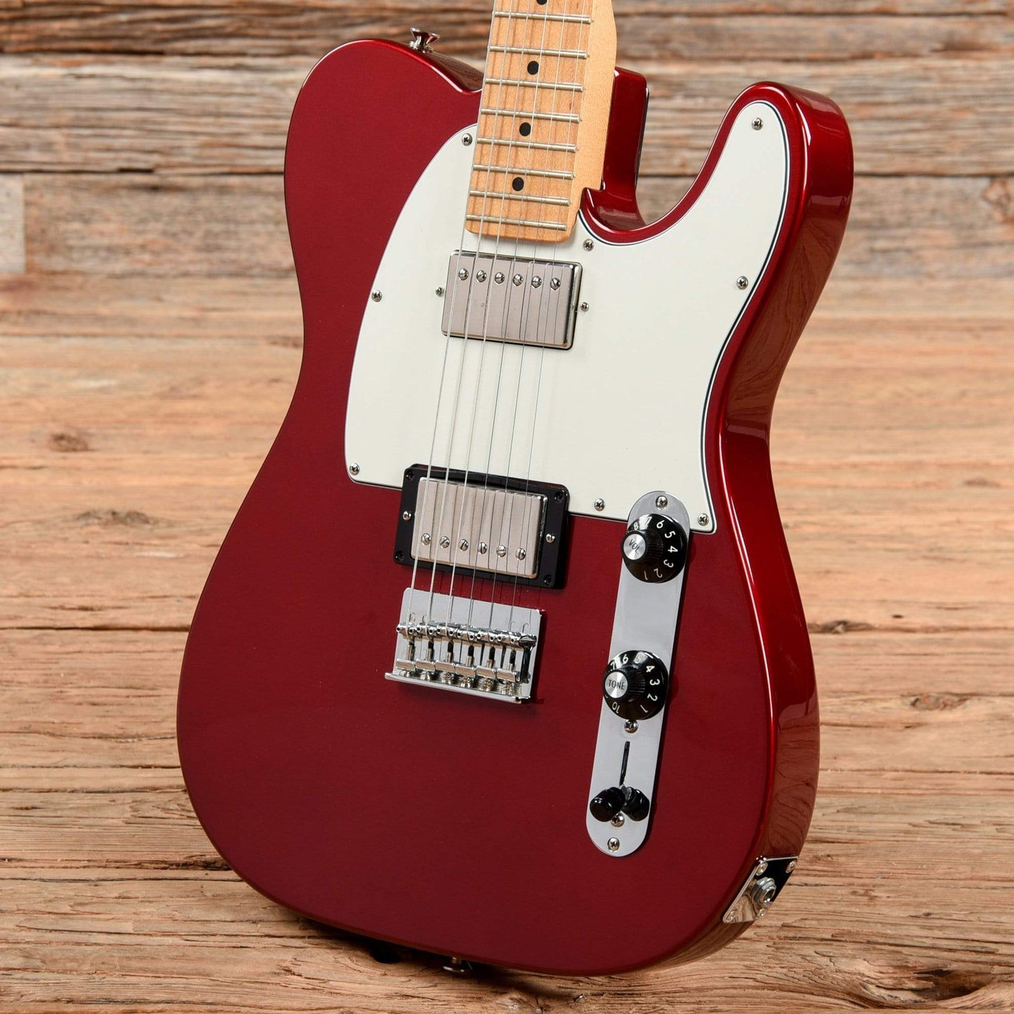 Fender Blacktop Telecaster HH Candy Apple Red 2011 Electric Guitars / Solid Body