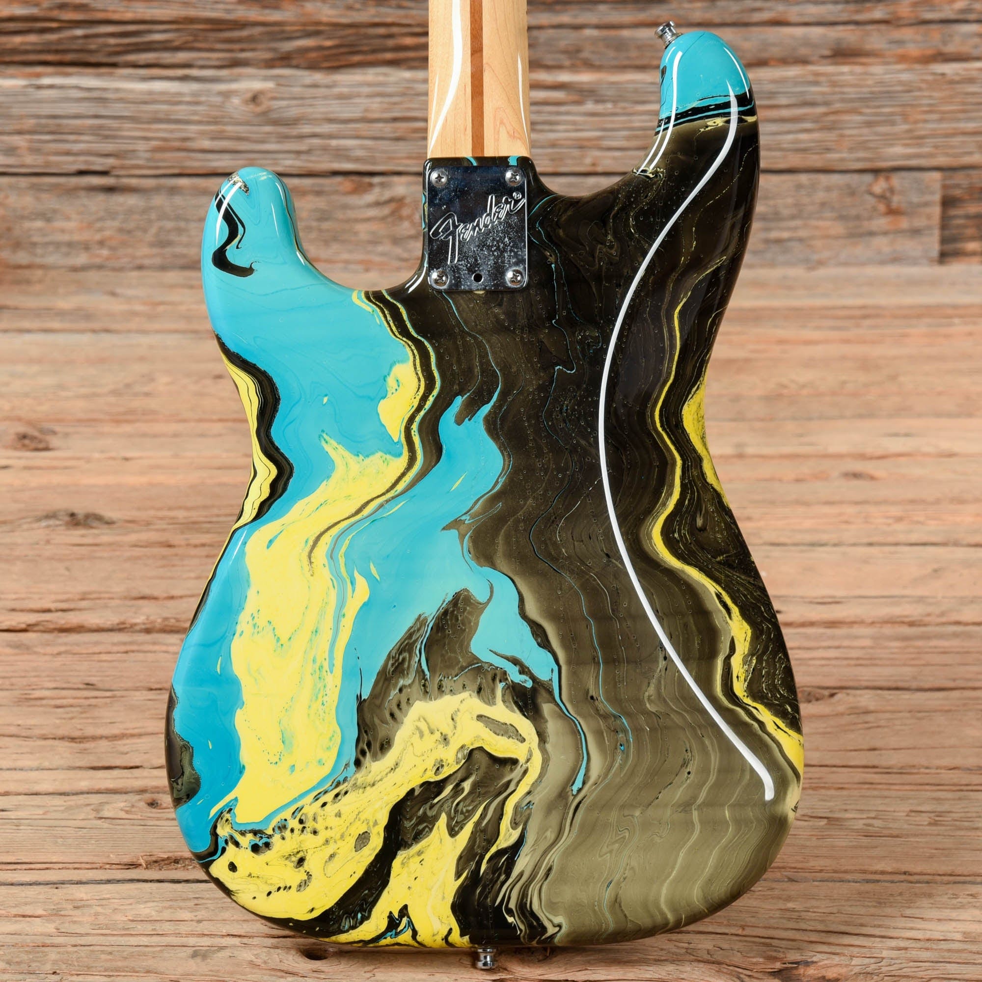 Fender Bowling Ball Stratocaster Blue 1983 Electric Guitars / Solid Body