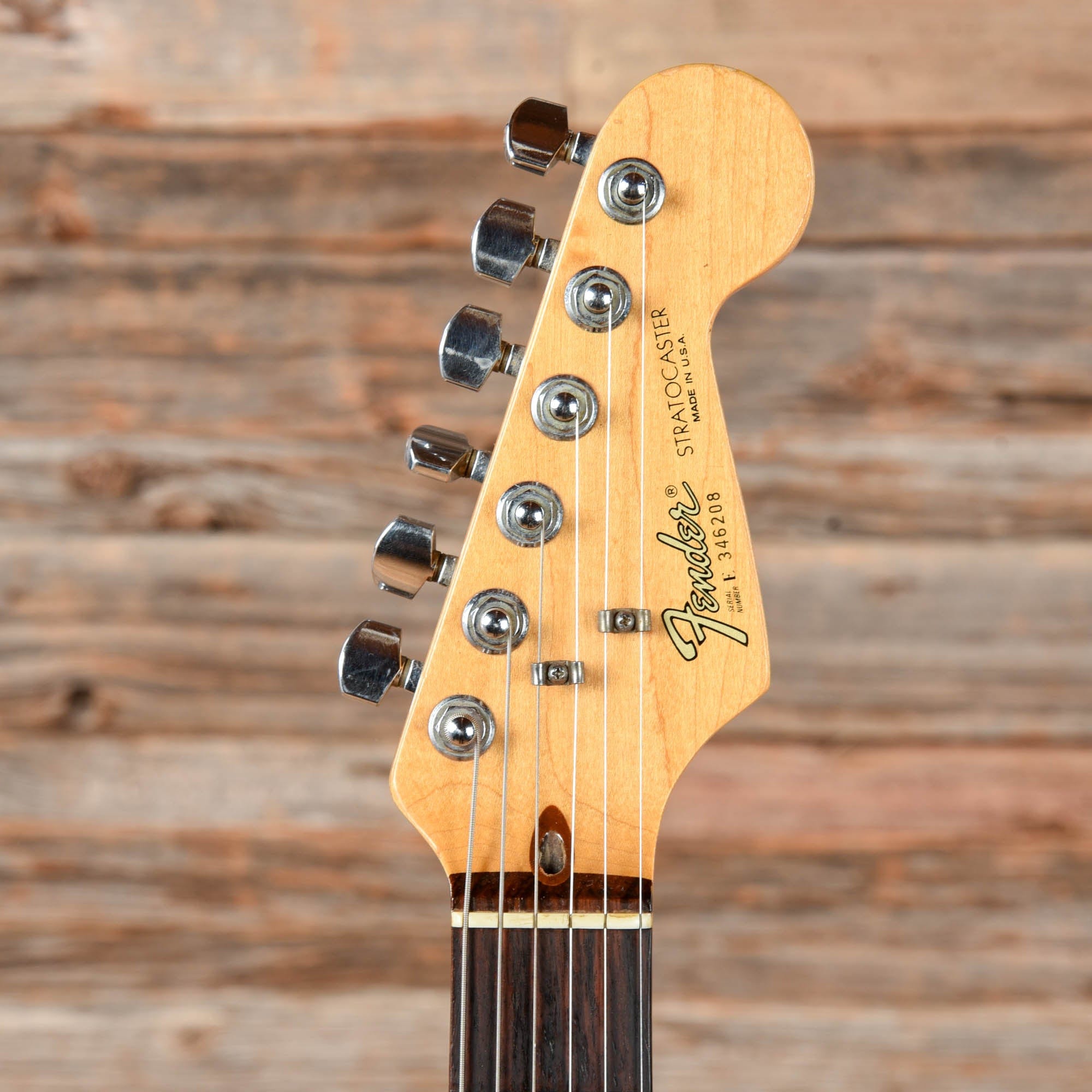 Fender Bowling Ball Stratocaster Gold 1983 Electric Guitars / Solid Body